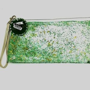 🍀St Patrick's Day Wristlets Pouch/bag Green